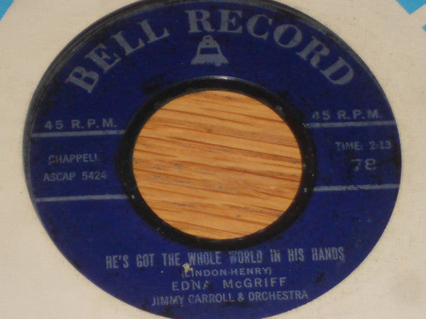Tony Wilson (18), Edna McGriff : A Wonderful Time Up There (7", Single)