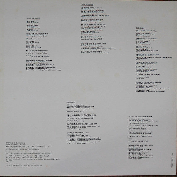 TV21 : A Thin Red Line (LP, Album)