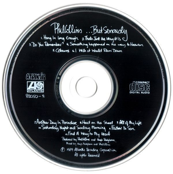 Phil Collins : ...But Seriously (CD, Album, ARC)