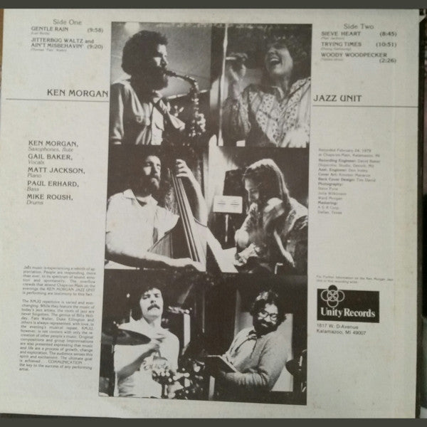 Ken Morgan Jazz Unit : Live At Chaps On Main (LP)