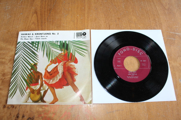 The Honolulu Hawaiians : Hawaii & Krontjong No. 2 (7", EP)