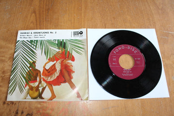 The Honolulu Hawaiians : Hawaii & Krontjong No. 2 (7", EP)
