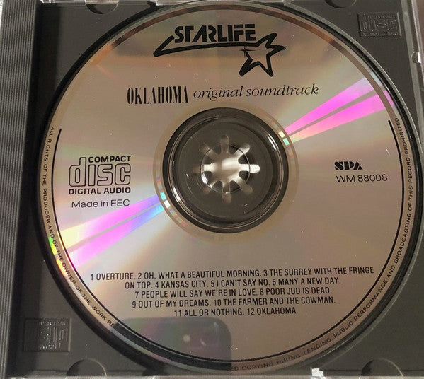 Gordon MacRae & Shirley Jones (2) & Gloria Grahame : Oklahoma (CD, Album, RE)