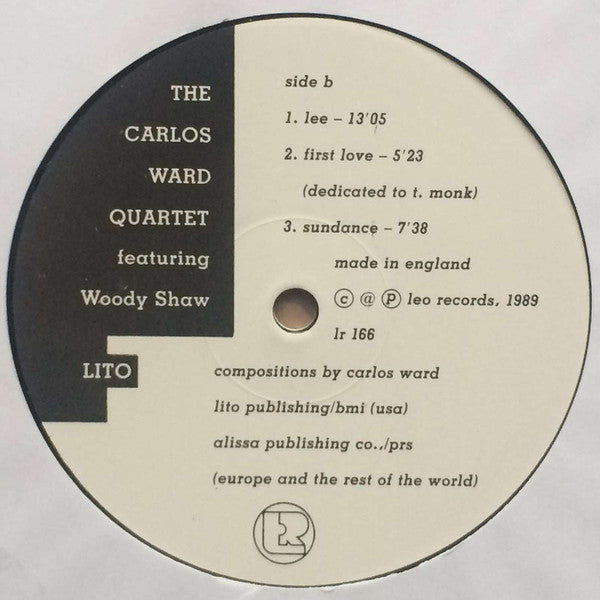 Carlos Ward Quartet featuring Woody Shaw : Lito (LP, Album)