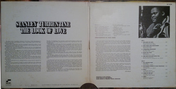 Stanley Turrentine : The Look Of Love (LP, Album, Gat)
