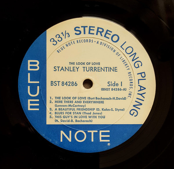 Stanley Turrentine : The Look Of Love (LP, Album, Gat)