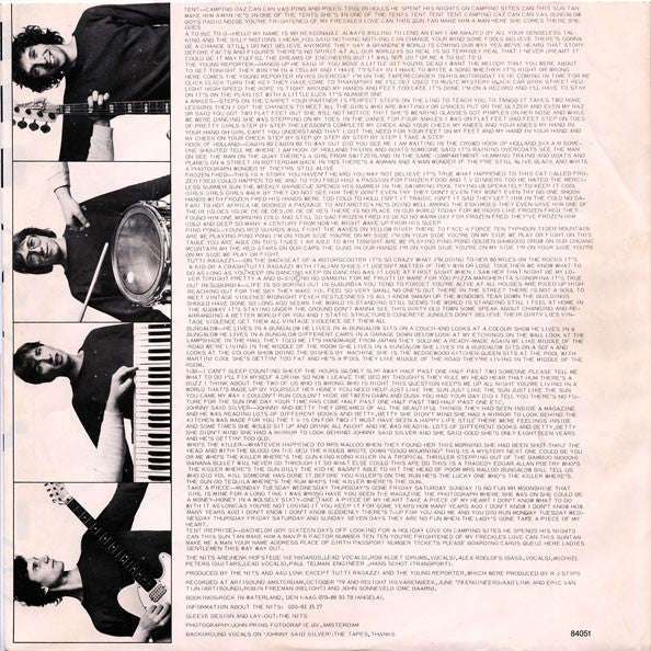 The Nits : Tent (LP, Album, Sun)