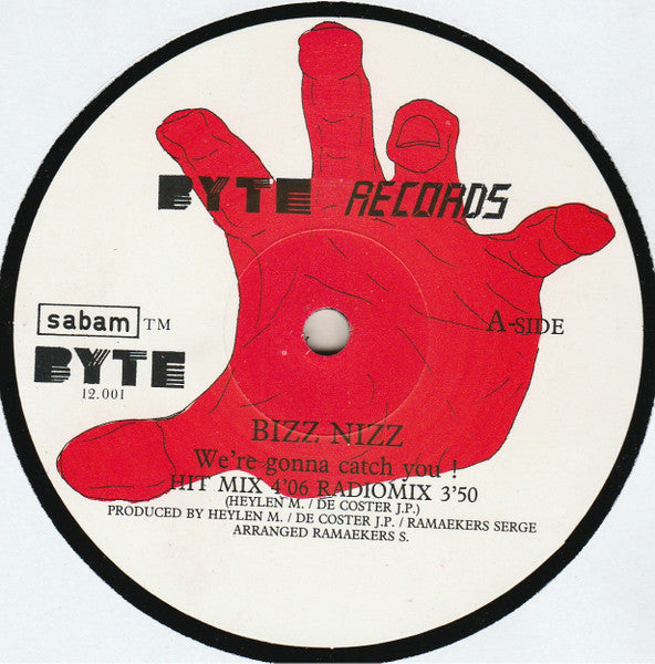 Bizz Nizz : We're Gonna Catch You! (12", Red)