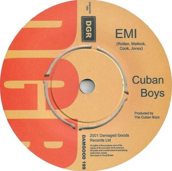 Cuban Boys : EMI (7")
