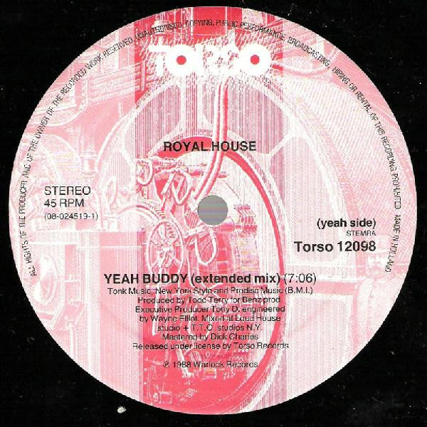 Royal House : Yeah Buddy (12")