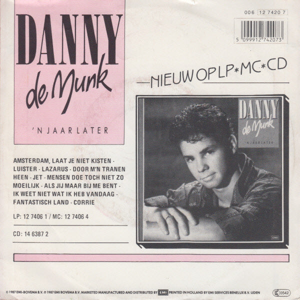 Danny de Munk : Mensen Doe Toch Niet Zo Moeilijk / Corrie (7")