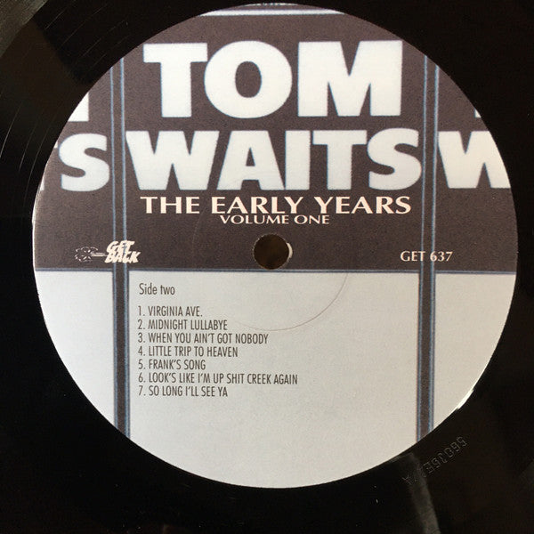 Tom Waits : The Early Years Volume One (LP, Comp, RE, 180)