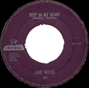 Earl Bostic : Deep In My Heart / El Choclo Bossa Nova (7")