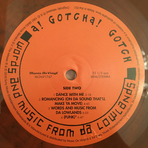 Gotcha! : Words And Music From Da Lowlands (2xLP, Album, Ltd, Num, RE, Bro)