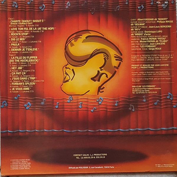 Les Forbans : Chante (LP, Album)