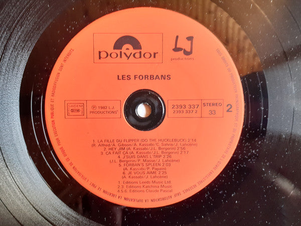 Les Forbans : Chante (LP, Album)