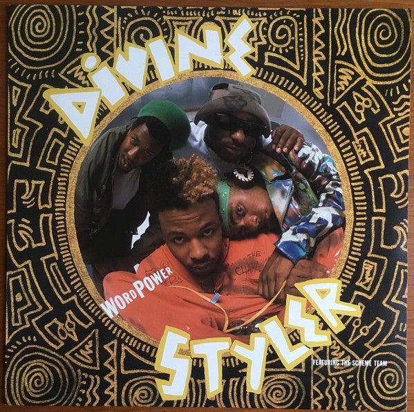 Divine Styler Featuring The Scheme Team : Word Power (LP, Album)