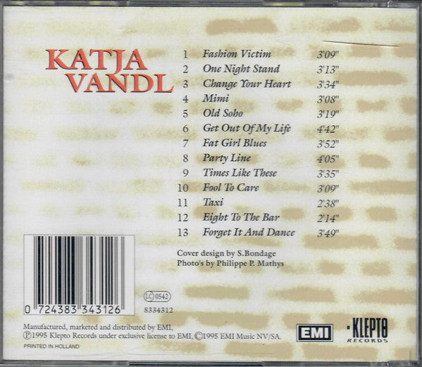 Katja Vandl : Times Like These (CD, Album)