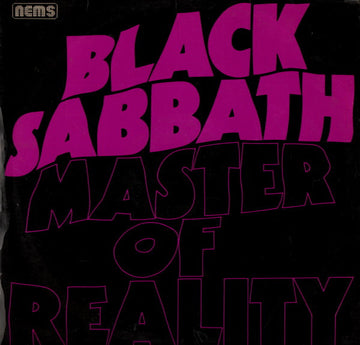 Black Sabbath : Master Of Reality (LP, Album, RE)