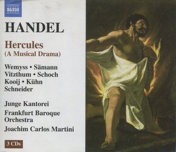 Georg Friedrich Händel, Nicola Wemyss, Gerlinde Sämann, Franz Vitzthum, Knut Schoch, Peter Kooij, Liselotte Kühn, Franz Schneider (3), Junge Kantorei, Barockorchester Frankfurt, Joachim Carlos Martini : Hercules (A Musical Drama) (3xCD, Album)