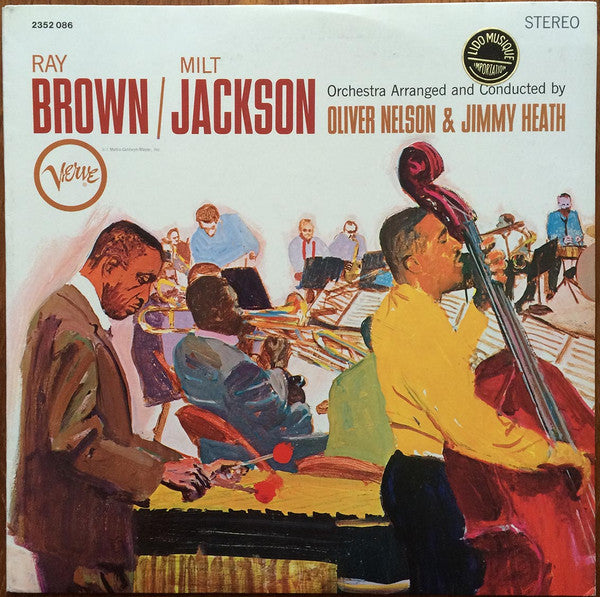 Ray Brown / Milt Jackson : Ray Brown / Milt Jackson (LP, Album, RE)