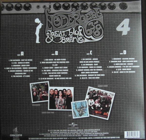 Various : Nederbeat: Beat, Bluf & Branie 4 (2xLP, Comp, Ltd, Num, Sil)