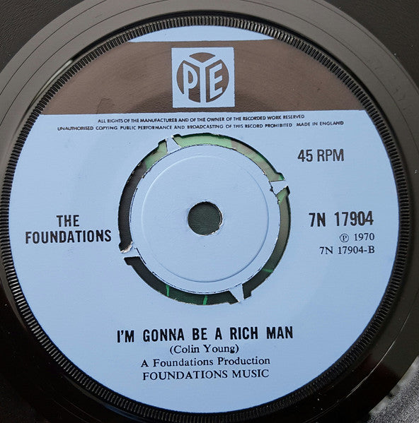 The Foundations : Take A Girl Like You (7", Single)
