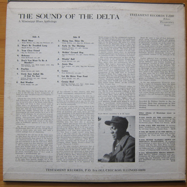 Various : The Sound Of The Delta (LP, Album, RE)
