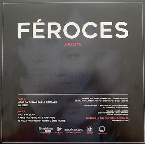 Féroces : Juliette (12", EP, Blu)