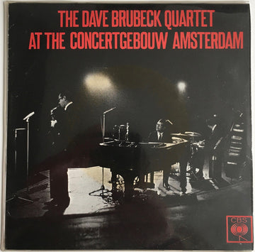 The Dave Brubeck Quartet : At The Concertgebouw Amsterdam (7", Single, Red)