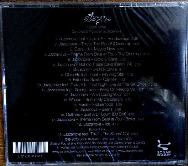 Jazzanova : Belle Et Fou - Original Score (CD, Comp)