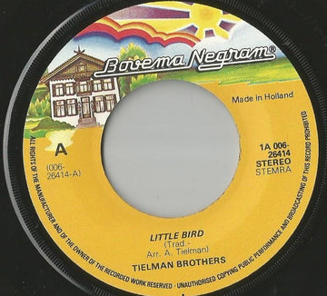 Tielman Brothers / The Motions : Little Bird / Wasted Words (7")