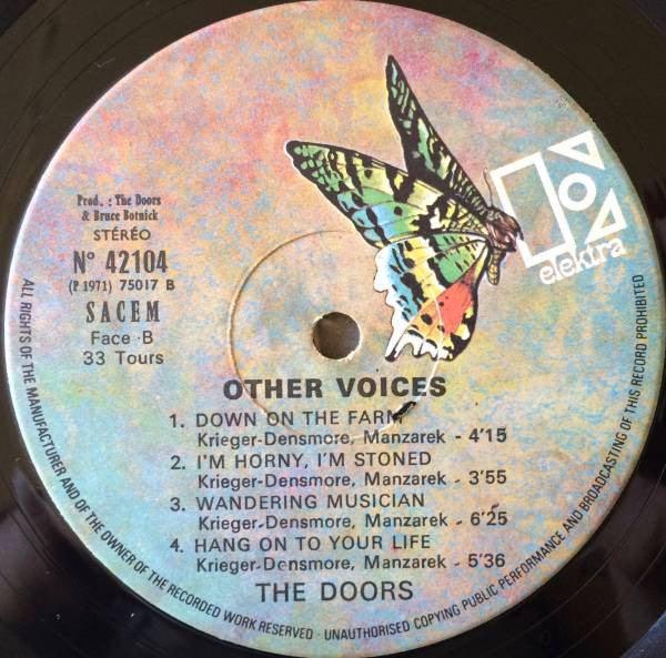 The Doors : Other Voices (LP, Album)