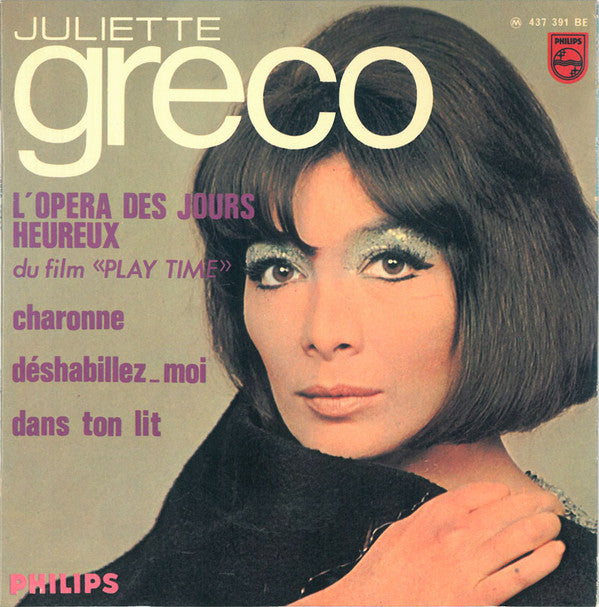 Juliette Gréco : L'Opéra Des Jours Heureux (7", EP, Mono)