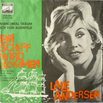 Lale Andersen : Ein Schiff Wird Kommen (7", Single, Mono)