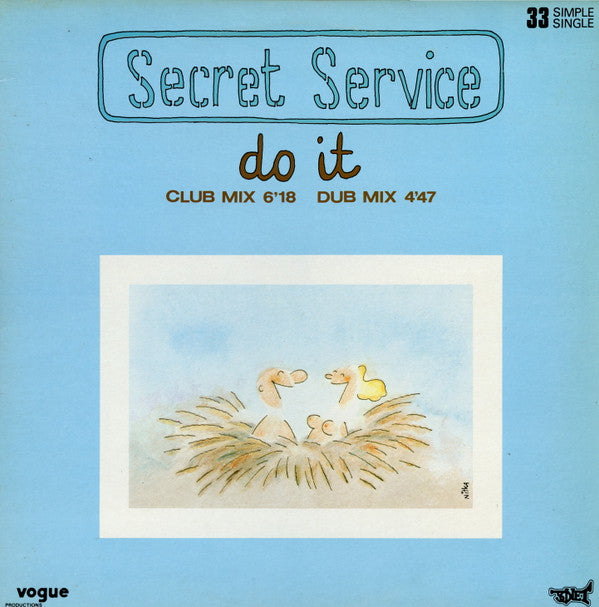 Secret Service : Do It (12", Single, Ltd)