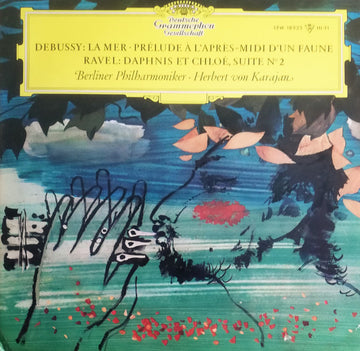 Claude Debussy / Maurice Ravel - Berliner Philharmoniker · Herbert von Karajan : La Mer · Prélude À L'Après-Midi D'Un Faune / Daphnis Et Chloé, Suite N° 2 (LP, Mono, RE)