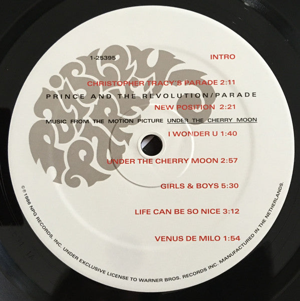 Prince And The Revolution : Parade (LP, Album, RE, Gat)