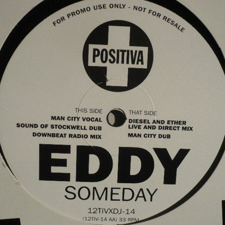 Eddy : Someday (12", Promo)