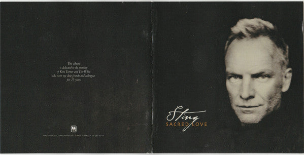 Sting : Sacred Love (CD, Album)