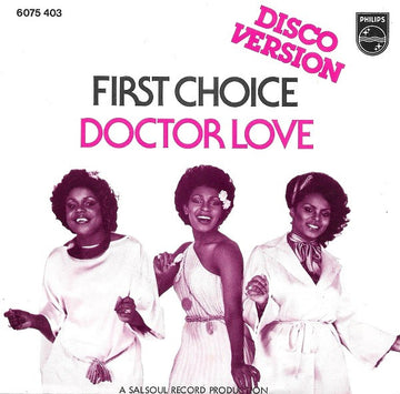 First Choice : Doctor Love (7", Single)