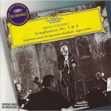 Franz Schubert, Symphonie-Orchester Des Bayerischen Rundfunks, Eugen Jochum : Symphonien No. 5 & 9 (CD, Comp, Mono, RE, RM)