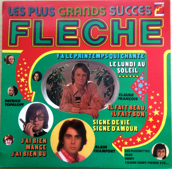 Claude François : Les Plus Grands Succes Flèche (LP, Album, Comp)