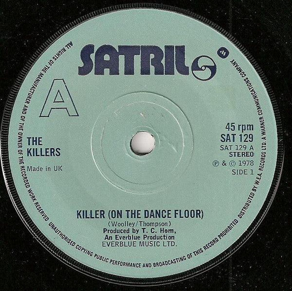 The Killers (2) : Killer (On The Dance Floor) (7")