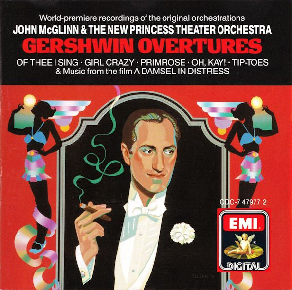 George Gershwin - John McGlinn & The New Princess Orchestra : Gershwin Overtures (CD, Album)