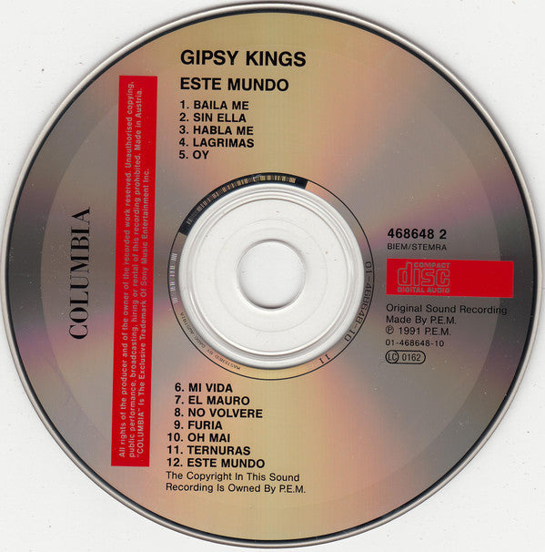 Gipsy Kings : Este Mundo (CD, Album)