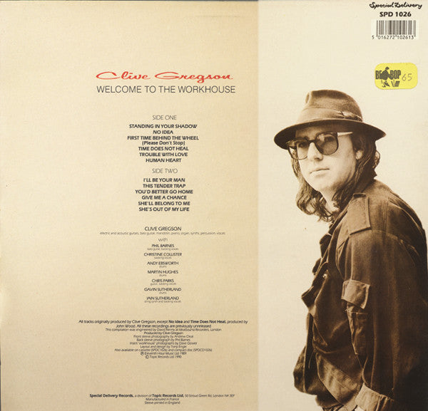 Clive Gregson : Welcome To The Workhouse (LP, Album)