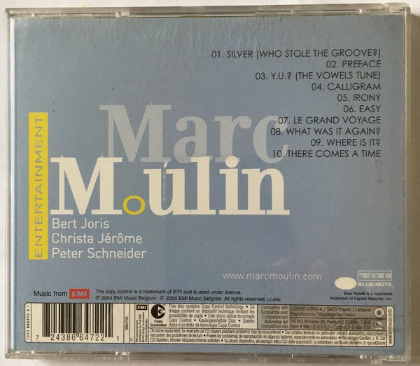 Marc Moulin : Entertainment (CD, Album, Copy Prot.)