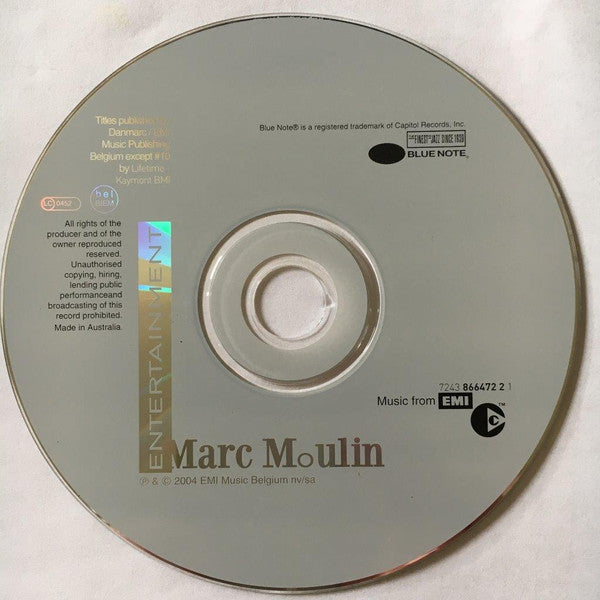 Marc Moulin : Entertainment (CD, Album, Copy Prot.)