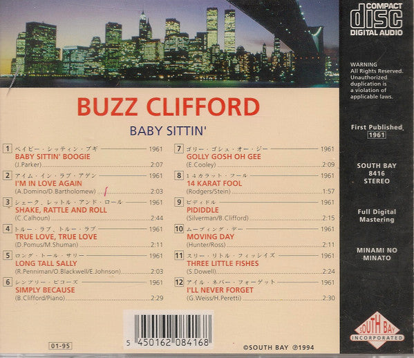 Buzz Clifford : Baby Sittin' with Buzz Clifford (CD, Comp)